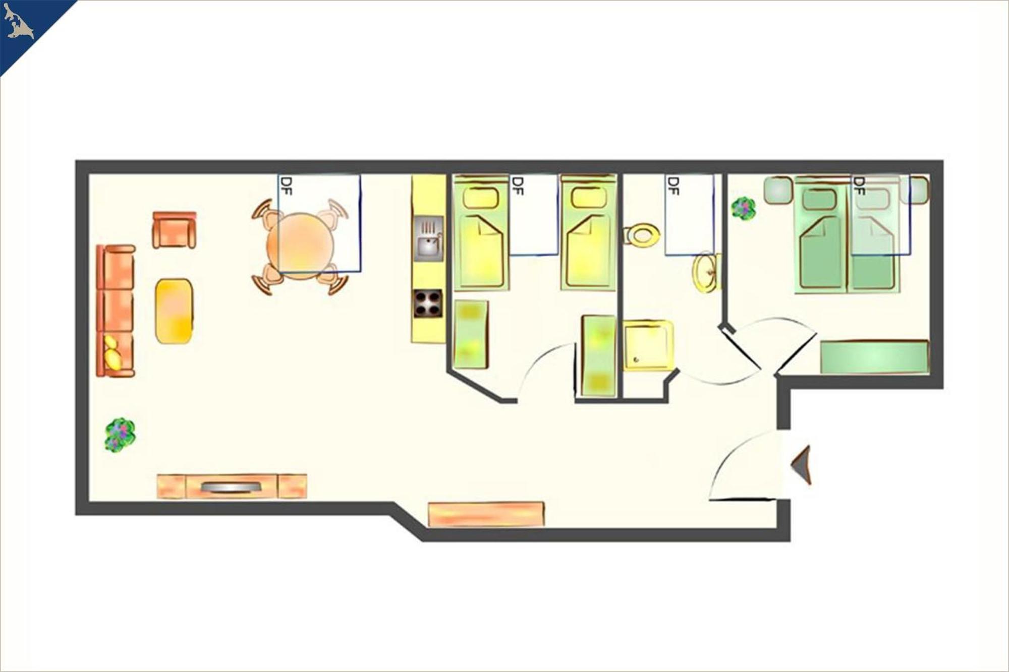 Apartment Westfalia 2 Heringsdorf  Eksteriør billede